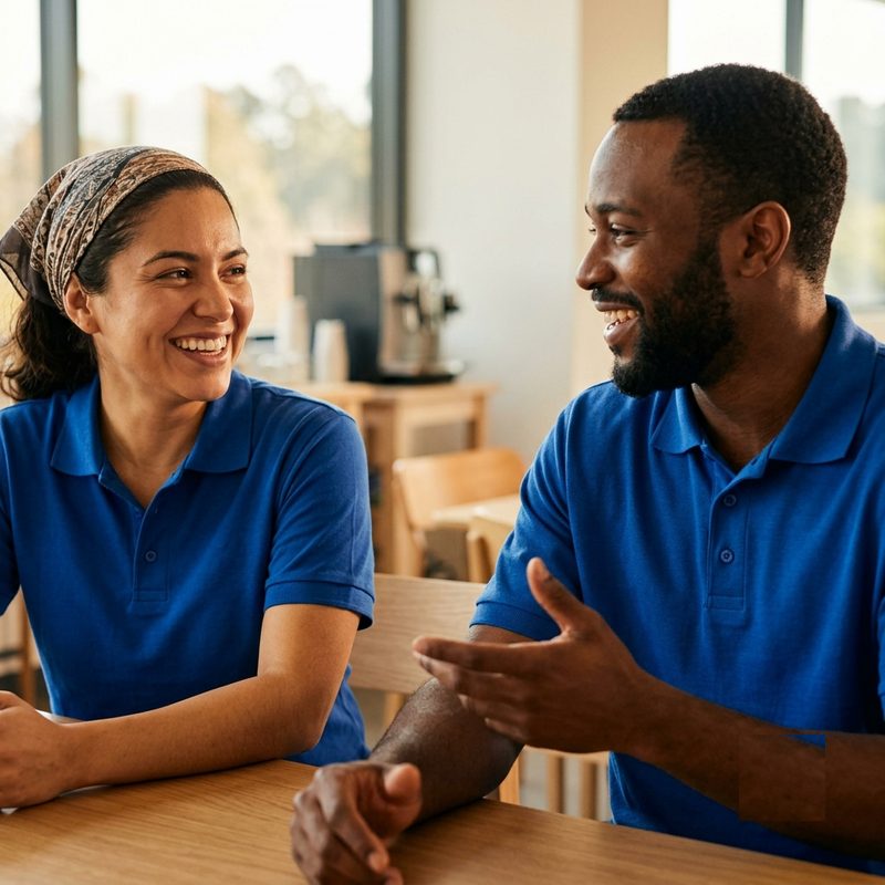 Smiling Maravilla team members